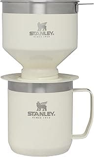STANLEY Perfect Brew Pour Over Set | 12 oz Camp Mug with Lid Included | Drip Coffee Maker with Reusable Filter | Insulated Stainless Steel...