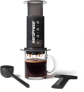 AeroPress Original Coffee Press - All-in-One French Press, Pour-Over & Espresso Style Manual Brewer, 2 Min Brew for Less Bitterness, More F...