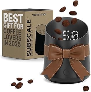 Subminimal Subscale Digital Dosing Cup with LED Display – Sleek & Precise Scale - Dosing & Brewing Accessories, Measures Coffee Grounds for...